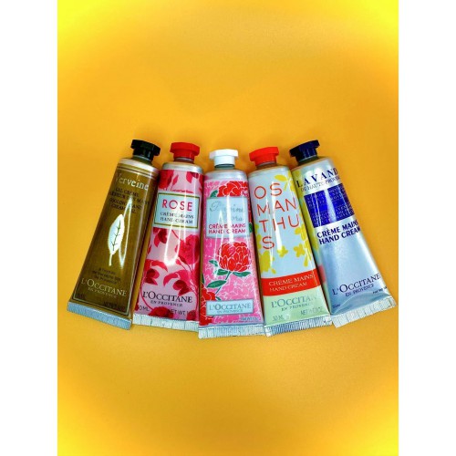 L'OCCITANE 潤手霜套裝 30ml x 5支 (心型鐵盒）